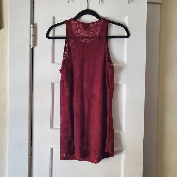 Massimo Deep Red Tank Top - Picture 9 of 11